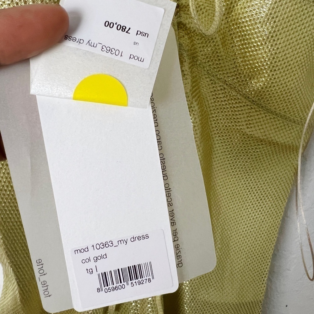 Forte Forte jacquard plunging V-neck midi dress - Picture 6 of 9